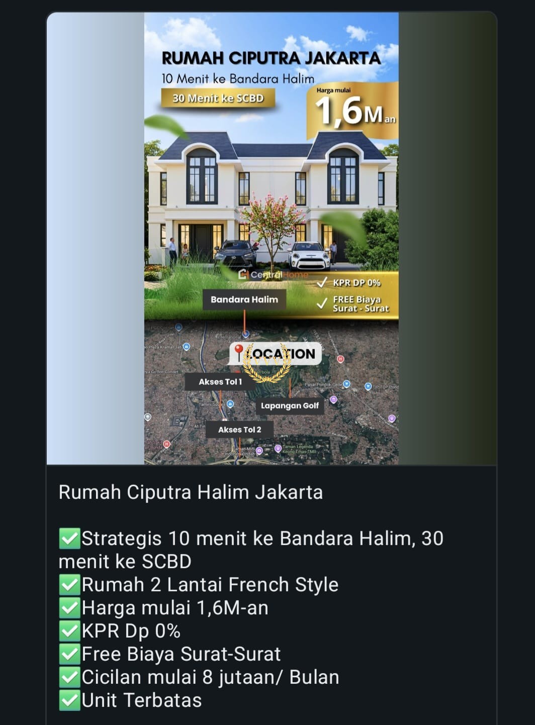 Rumah di Halim Jakarta Timur by Citra - View 4